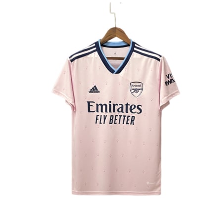 Arsenal Jersey (Away) 22 23 Season - Pink image