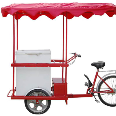 Solar Ice Cream Tricycle image