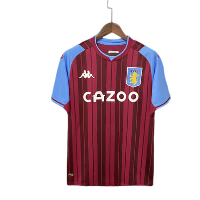 Aston Villa F.C. Jersey (Home) 21 22 Season - Brown image