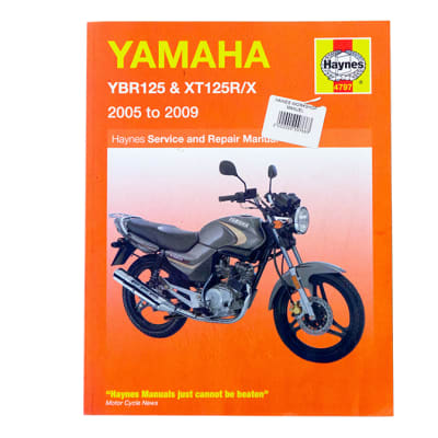 Book - Yamaha YBR125 and XT125R/X image