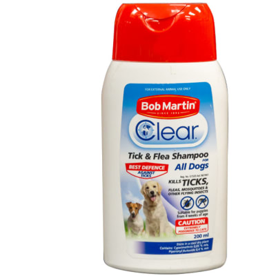 Bob Martin Clear Tick and Flea Shampoo image