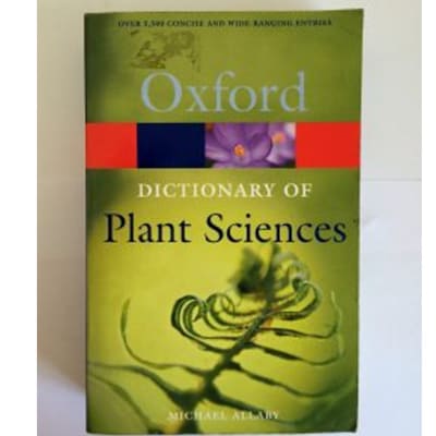 Dictionary Of Plant Sciences image