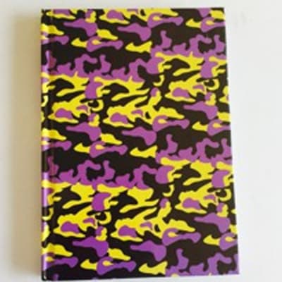 Hardcover Lined Notebook A5 192 Pages Design image