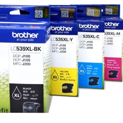Printer Toner Cartridges - Brother LC535XL Ink Cartridges image