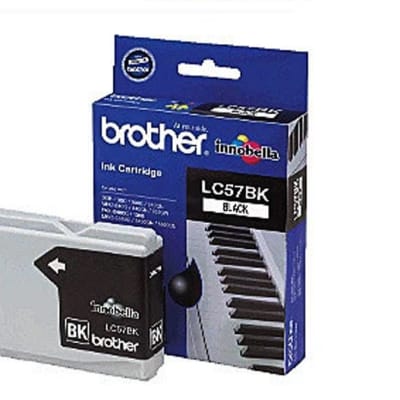 Printer Toner Cartridges - Brother LC57 Black Ink Cartridges image