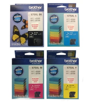 Printer Toner Cartridges - Brother LC675XL Ink Cartridges image