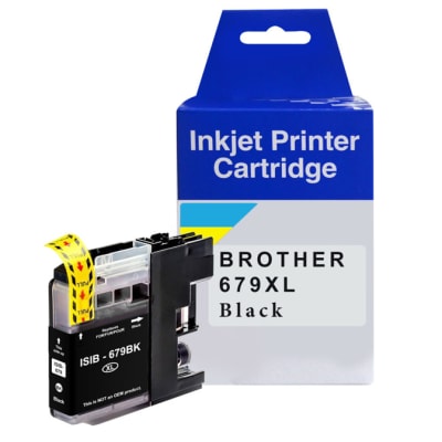 Printer Toner Cartridges - LC679XL-BK Black Ink Cartridges image