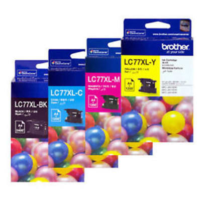 Printer Toner Cartridges - Brother LC77XL Ink Cartridges image