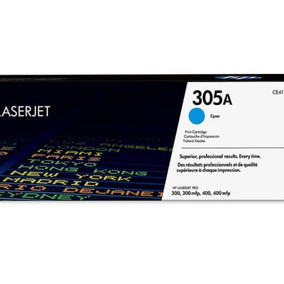 Hp 305a Ce411a Cyan Toner Cartridge image