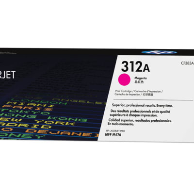 Printer Toner Cartridges - Hewlett Packard CF383A (HP 312A) Magenta Toner Cartridge image