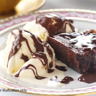 Kiddies Menu - Chocolate Brownie image