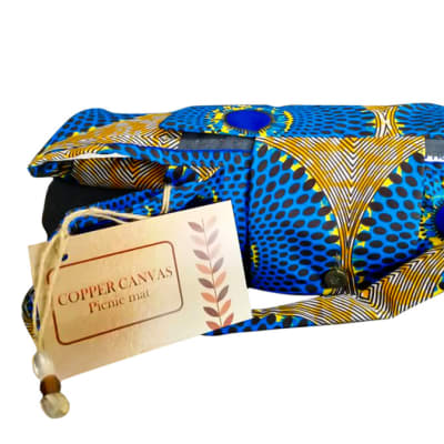 Copper Canvas - Blue & Yellow Picnic Mat image