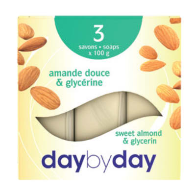 Day by Day Toilet Soap with Sweet Almond and Glycerine  image