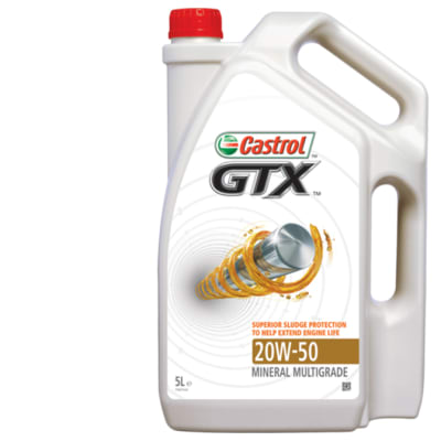 Castrol Gtx 20w-50 Engine Oil image