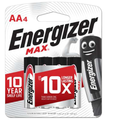 Energizer 4AA Max - Alkaline Batteries 4 Pack image