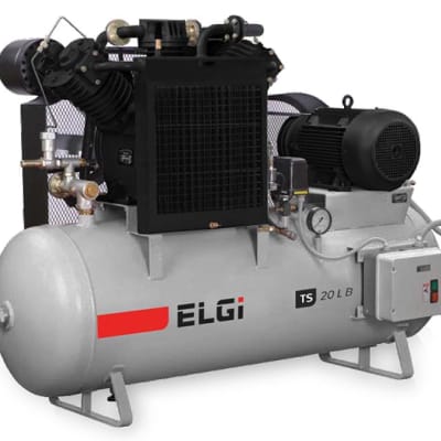Single & 2 stage industrial air compressors image
