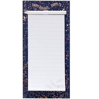 Forget-Me-Not Magnetic List Pad - Happy thoughts, happy me image