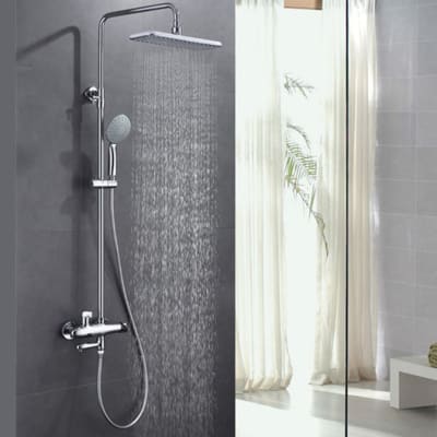 Bathroom shower - Full bathroom hot and cold chrome shower - 0003 image