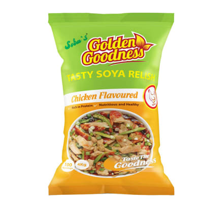 Golden Goodness Soya Relish 4kg - Chicken flavoured image