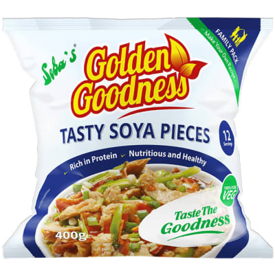 Golden Goodness - Tasty Soya Pieces - 400g image