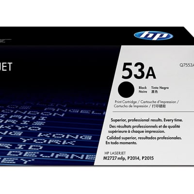 Hp 53a Q7553a Black Toner Cartridge image