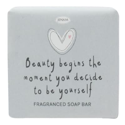  Sentiments Collection Soap - Beauty Begins the Moment You Decide to Be Yourself image