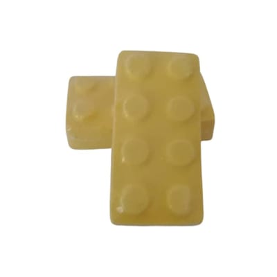 Large Lego Block Bath Bombs  - Yellow image