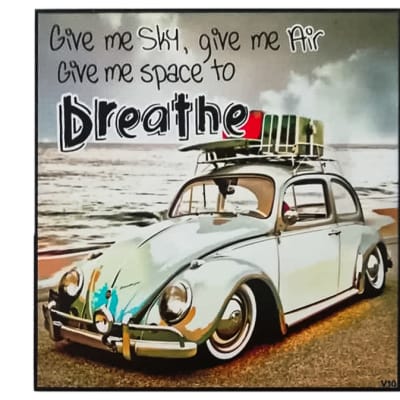 Wall Art - V.W Beatle Give Me Space to Breath image