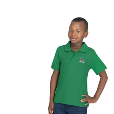 Kids Basic Pique Golf Shirt image