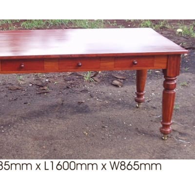 Dining table Farmhouse 3 drawers image