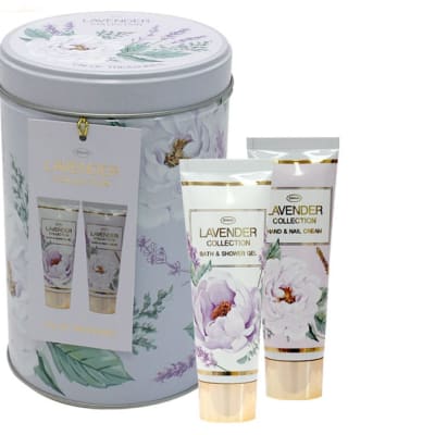 Lavender Flowers Collection  Treasure Tin image