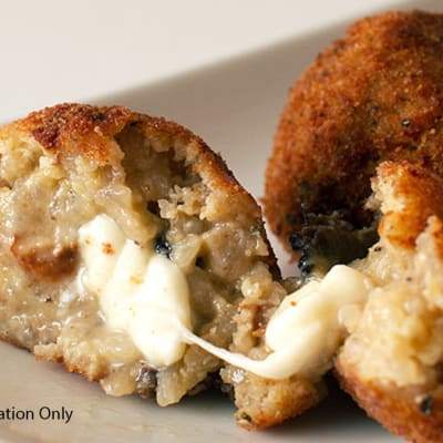 Starters - Vegetarian - Wild Mushroom Arancini image