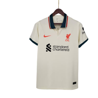 Liverpool F.C. Jersey (Away) 21 22 Season - Beige image