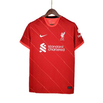 Liverpool F.C. Jersey (Home) 21 22 Season - Red image