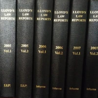 Lloyd's Law Reports: 1927 to 2008 image