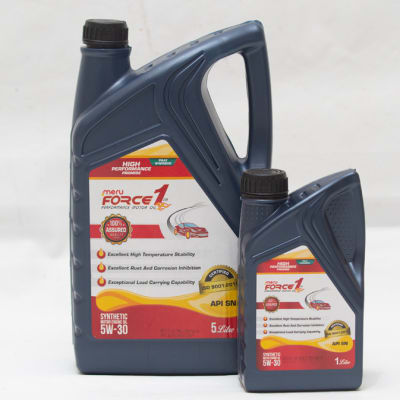 Meru Force 1 - Fully Synthetic Motor Engine Oil SAE 5W30, API SN image