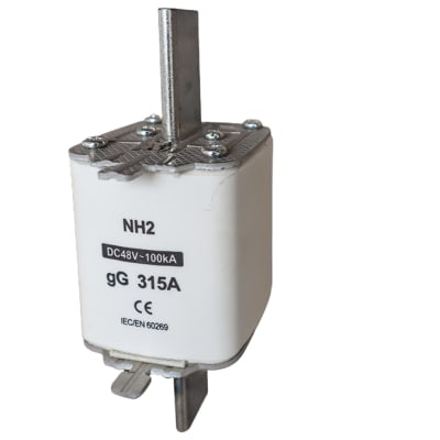 315 Amp Knife Blade Fuse Link  Nh2 Dc 48v - 100ka image