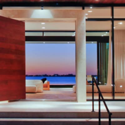 Wooden Pivot Door 60817574028 A image