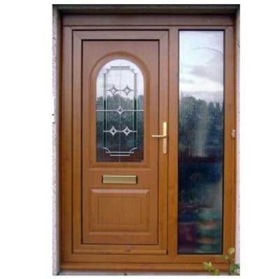 Modern plain 100% Solid Wood Door - 60428631962 D image