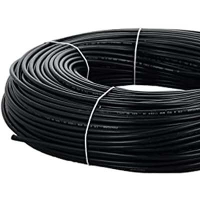 PVC Insulated Copper Electric Cable -Black Single Core (2.5mmx100m & 10mmx100m) image
