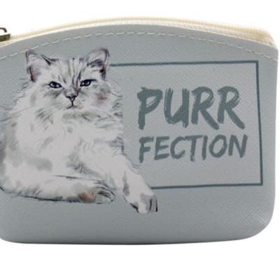 Paws For Thought Coin Purse - Purr-Fection image