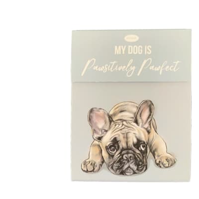 Paws for Thought  Magnetic Notepad  - My Dog Is Pawsitively Pawfect image