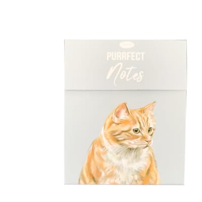 Paws For Thought Magnetic Notepad - Purrfect Notes image