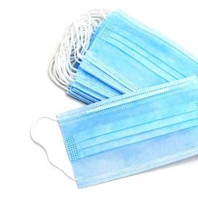 Medical face masks Pack of 50 image