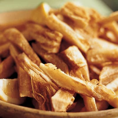  The Zambian Menu - Snacks on the table - Roast Cassava  image