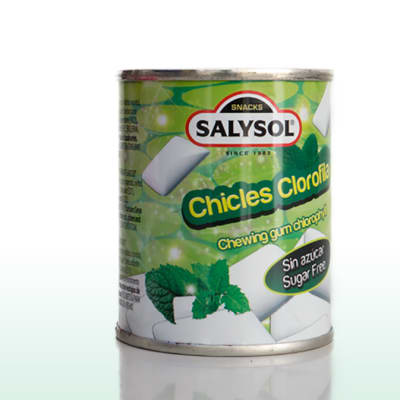 Salysol Chewing Gum Chlorophyll 30g image