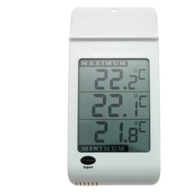 Instrumentation - Big Screen Thermometer Max - min image