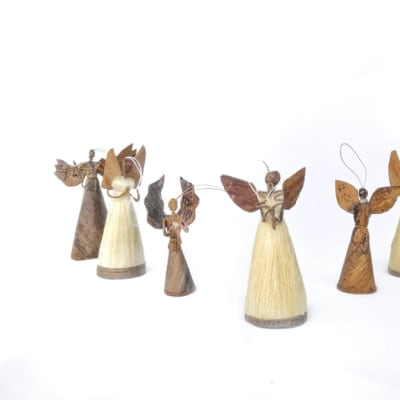 Christmas Tree Decorations of African Angels image