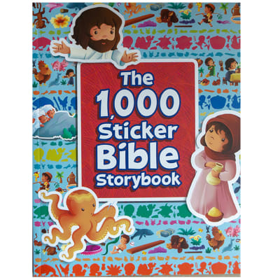 The 1,000 Sticker Bible Storybook image