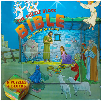 The Puzzle Block Bible image